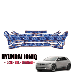 2022-2024 Hyundai Ioniq 5 Precut Paint Protection PPF Kit – Front Bumper