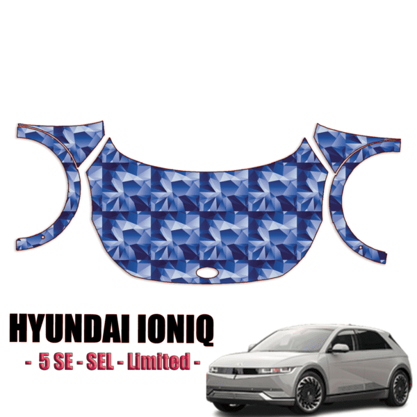 2022-2024 Hyundai Ioniq 5 Precut Paint Protection PPF Kit – Full Hood+