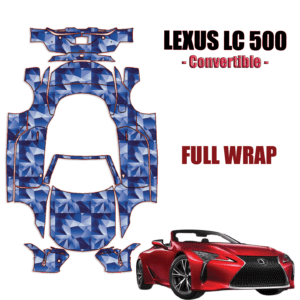 2018-2024 Lexus LC 500 Convertible Precut Paint Protection Kit PPF – Full Wrap Vehicle