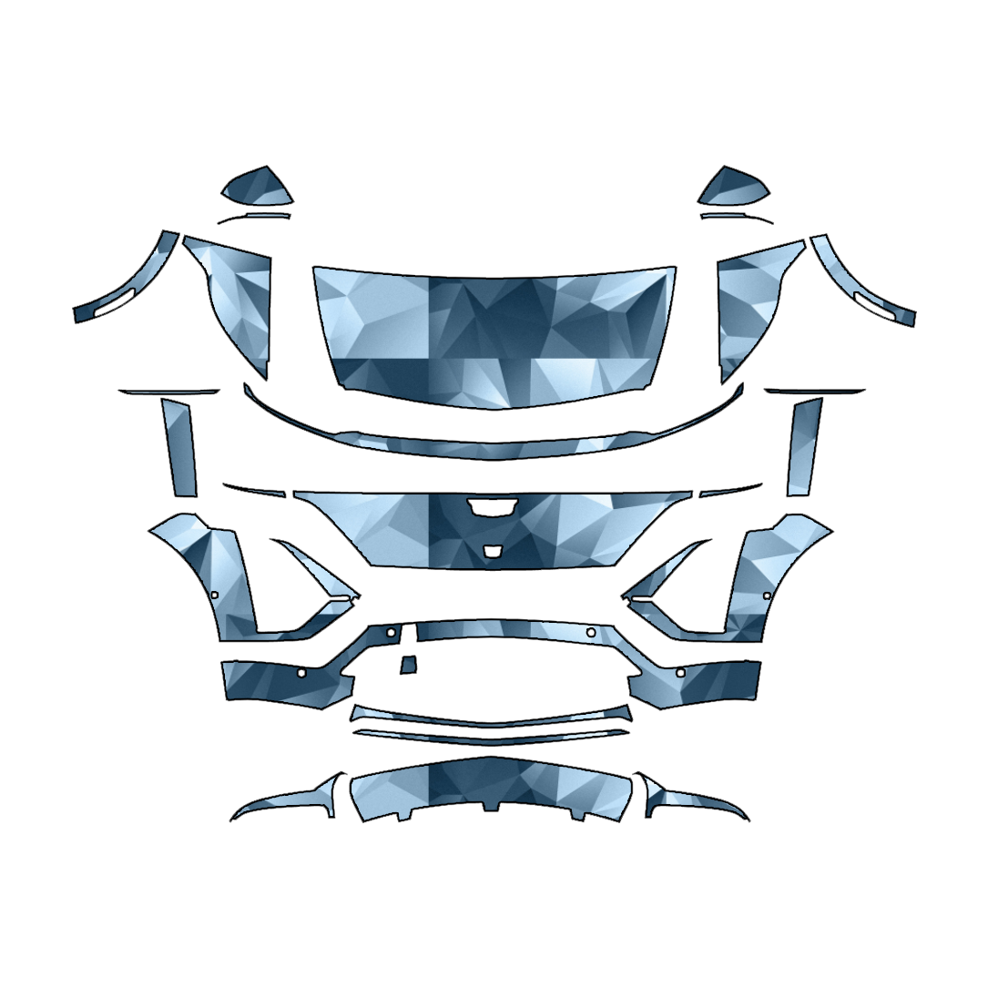 2026-2027 Cadillac Lyriq Precut Paint Protection PPF Kit – Partial Front