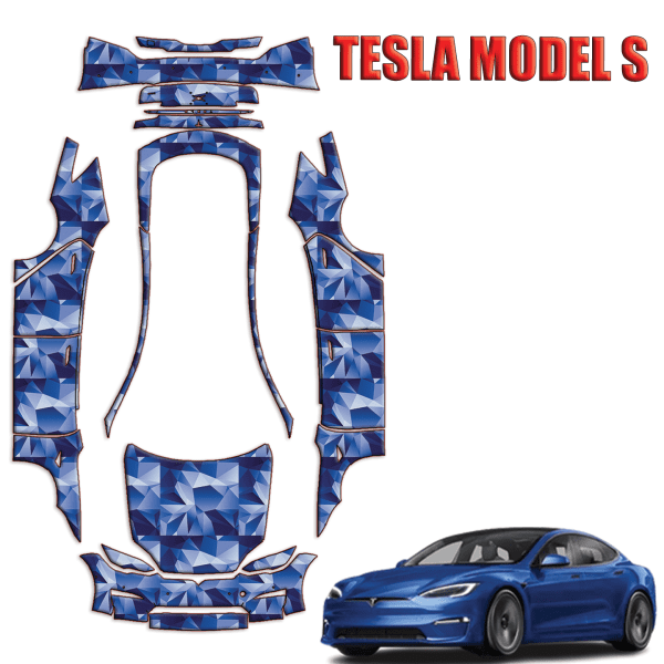 2022-2024 Tesla Model S Paint Protection Kit – Full Wrap Vehicle