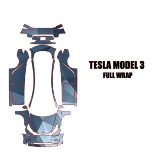 2017 – 2022 Tesla Model 3 Paint Protection Kit (PPF) – Full Wrap vehicle